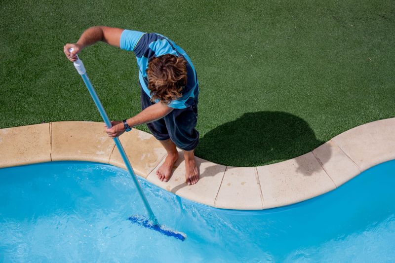 Pool Area Power Washing